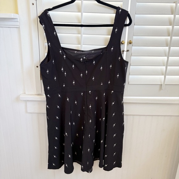 Killstar X Wednesday Addams Little Storm Cloud Pinafore Dress- 2XL- DESCRIPTION - Picture 3 of 8